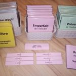 Conjugaison Montessori ; matériel autocorrectif