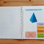 Solides géométriques Montessori : jeux d'extensions + livret de contrôle ; solides bleus Montessori