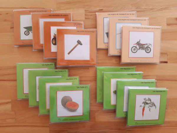 Images classifiées Montessori : Plantes-outils-engins