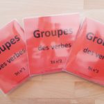 étiquettes groupes des verbes ; conjugaison Montessori