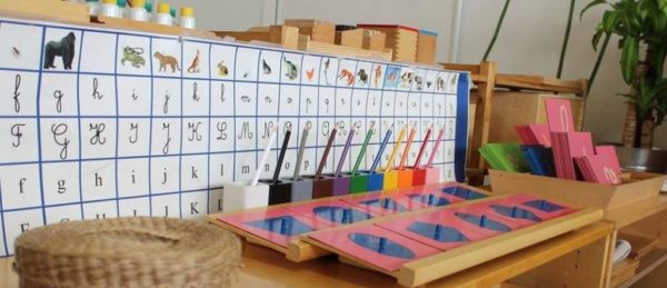 Frise alphabet Montessori