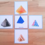 Solides géométriques Montessori : cartes de nomenclatures